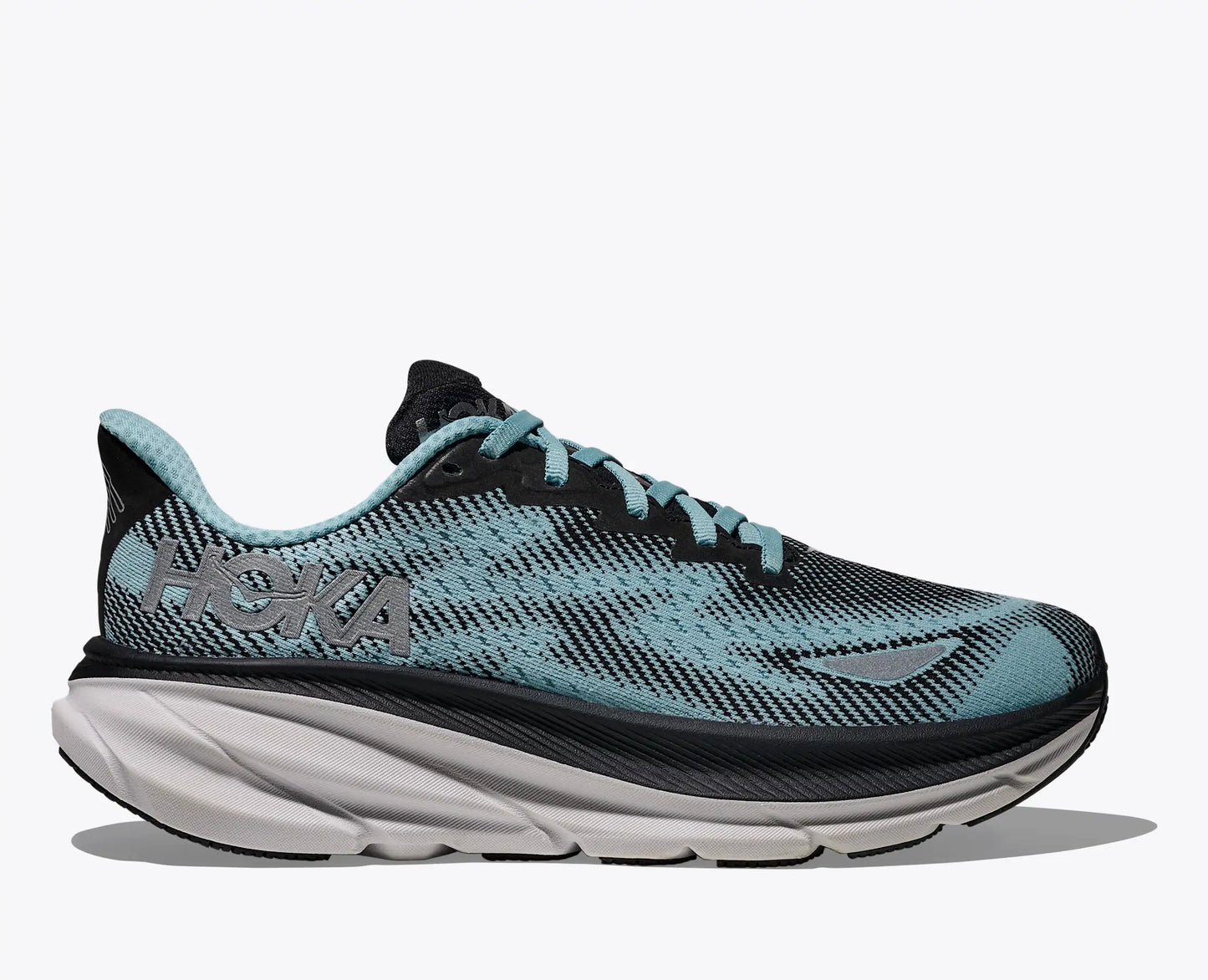 Women's Hoka Clifton 9 GTX - Black/Raindrop