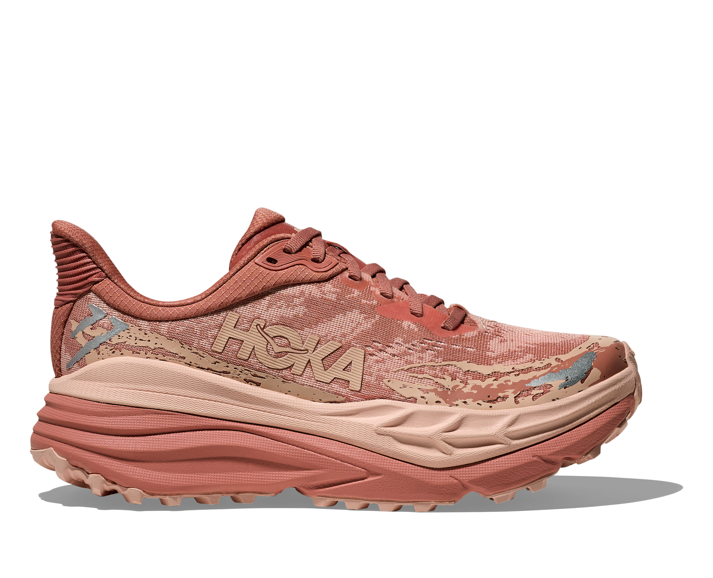 Women's Hoka Stinson 7 - Blush/Rose Latte