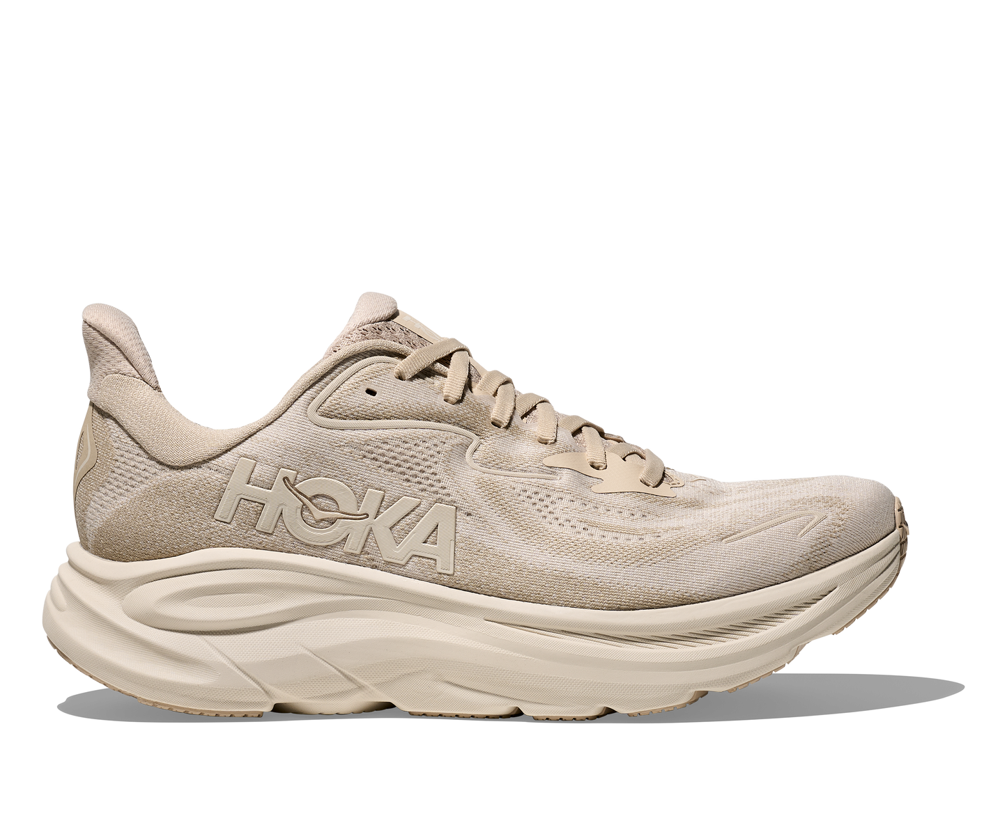 Men's Hoka Clifton 10 (Core Colors) - Oatmeal/Oat Milk