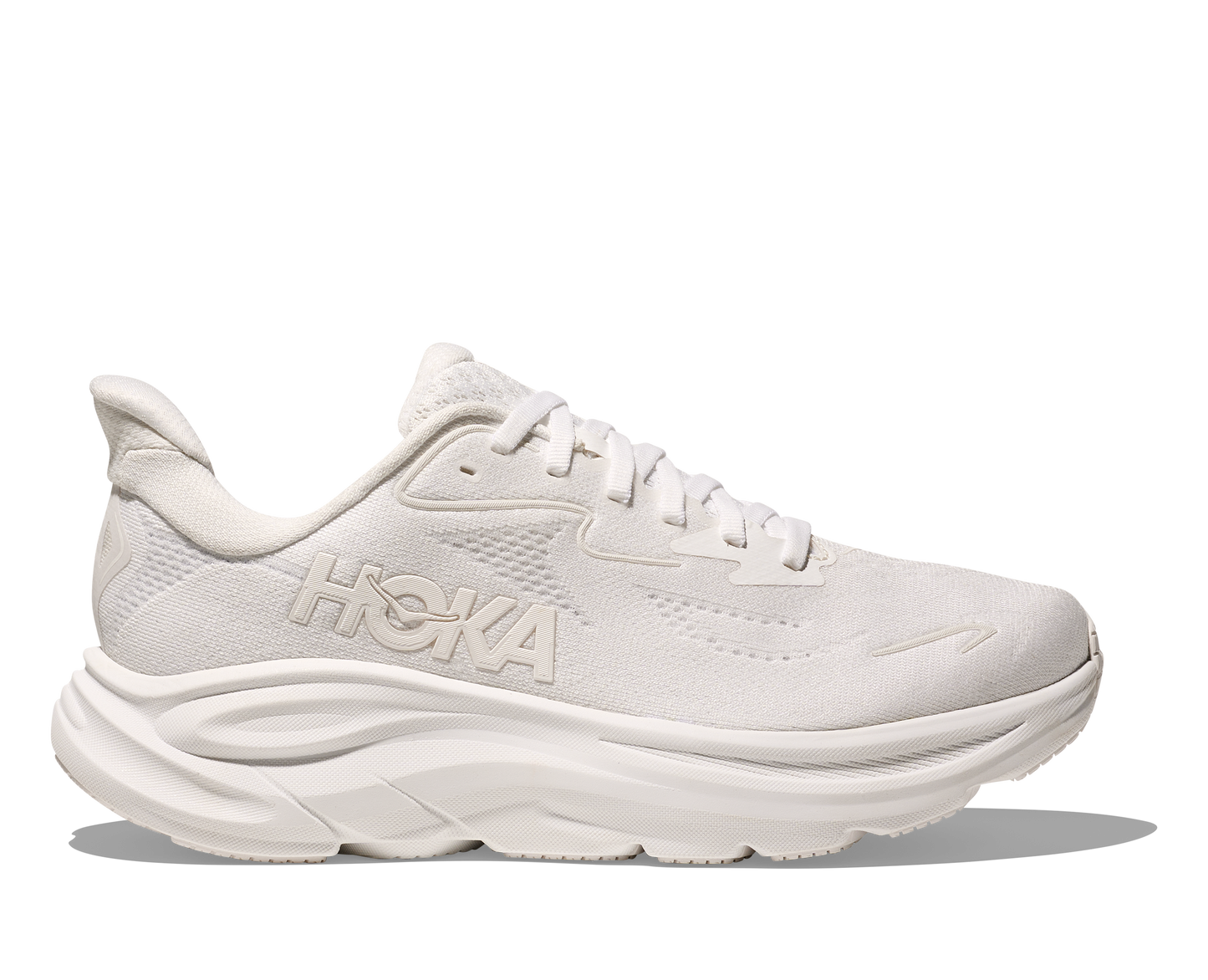 Men's Hoka Clifton 10 (Core Colors) - White/White