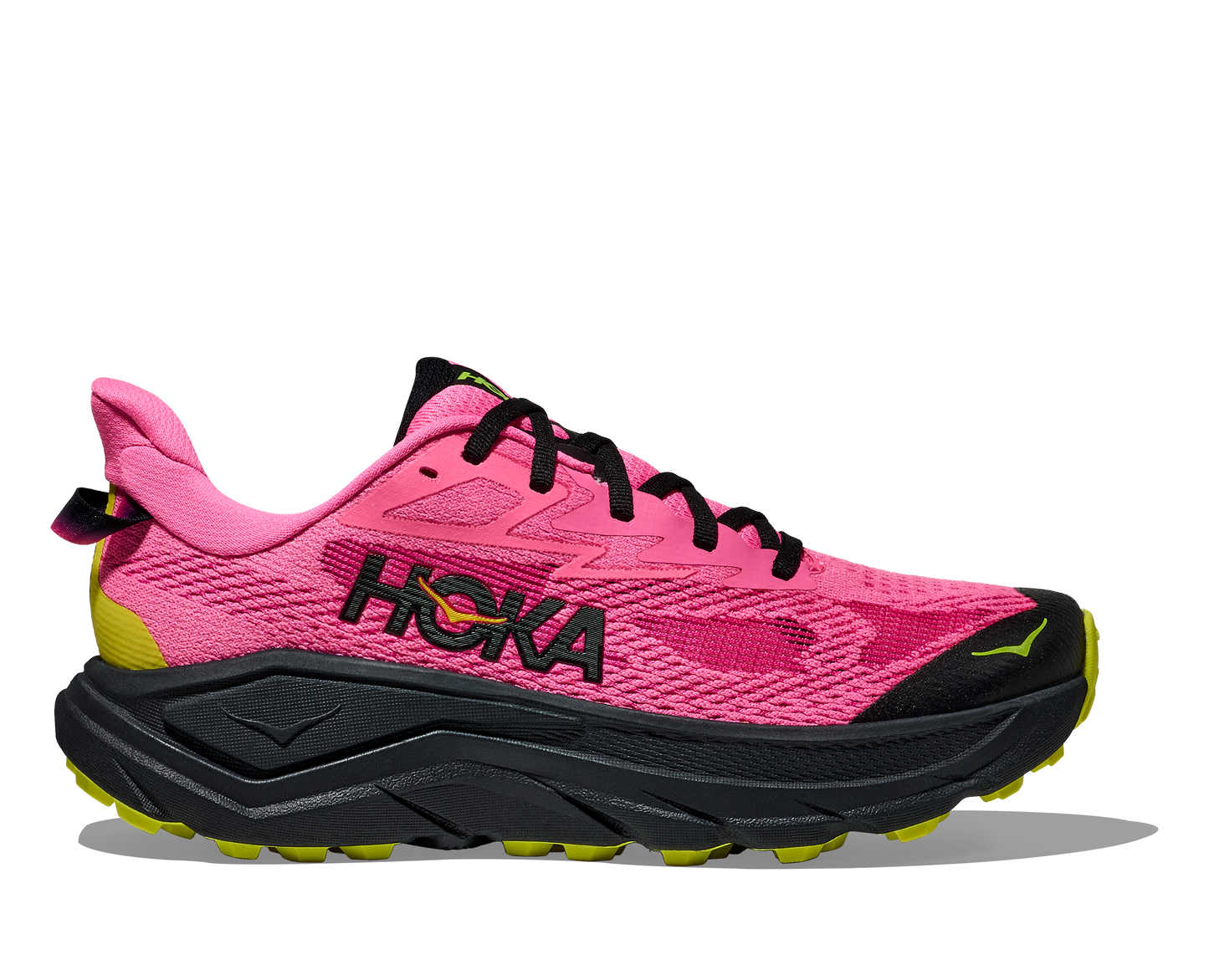 Women's Hoka Challenger 8 (Core Colors) - Neon Rose/Black