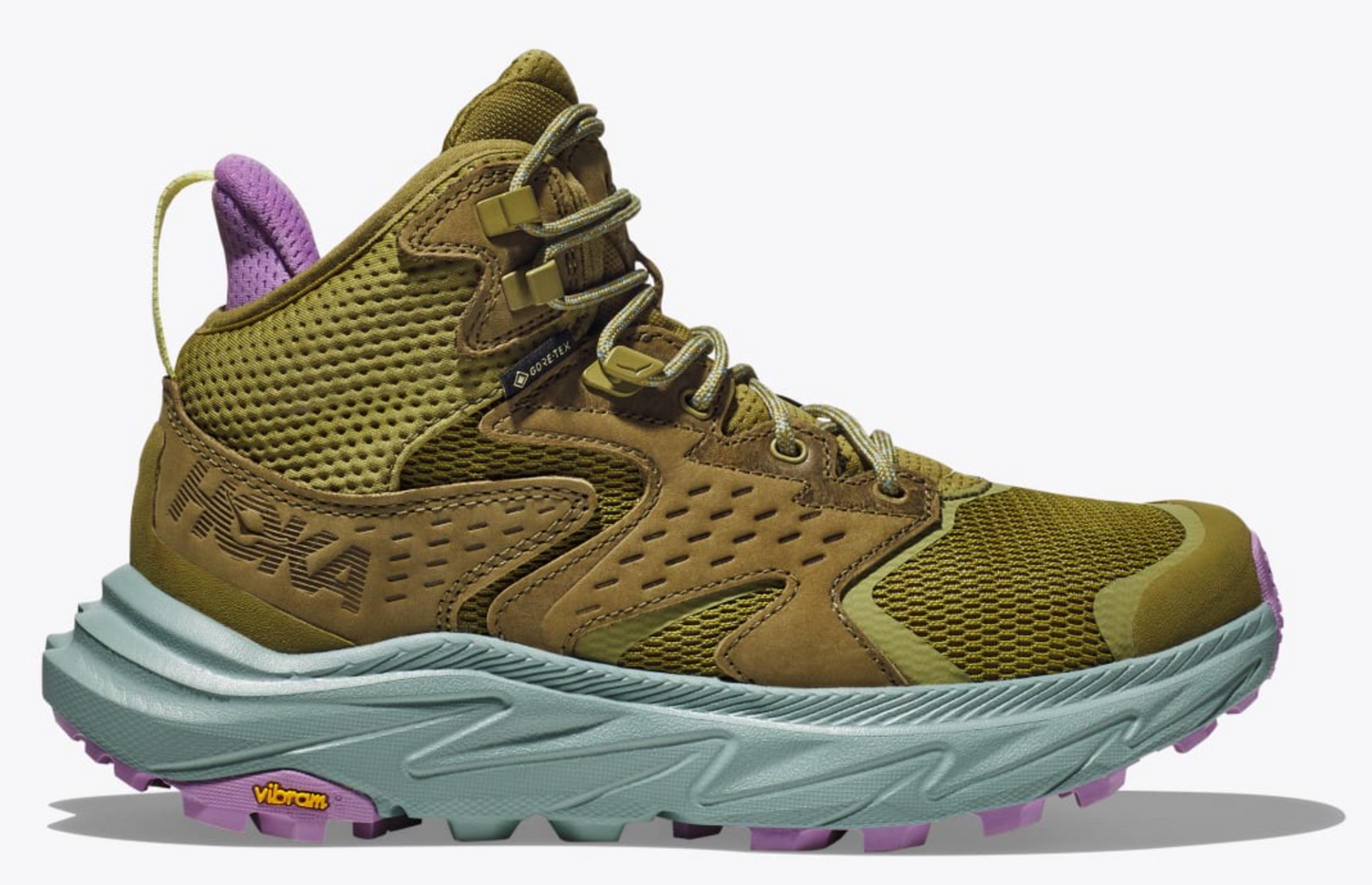 Women's Hoka Anacapa 2 Mid GTX - Green Moss/Agave
