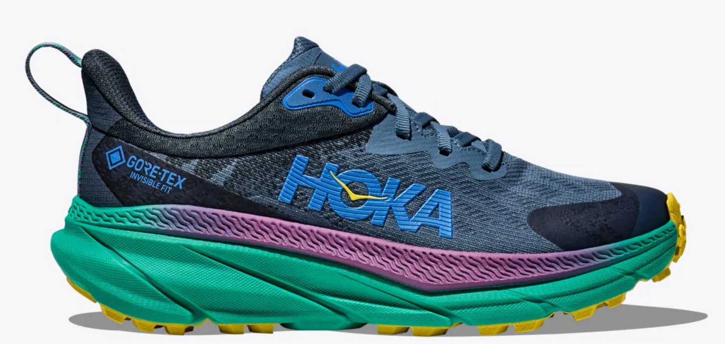 Women's Hoka Challenger ATR 7 GTX - Real Teal/Tech Green