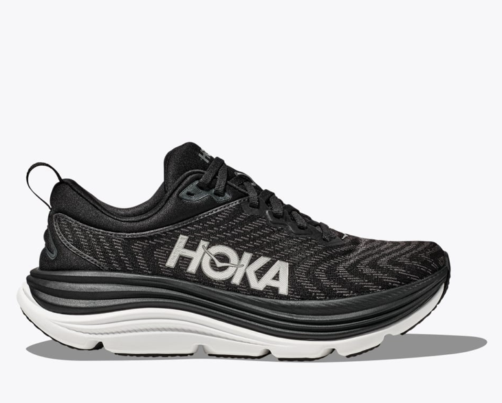 Men's Hoka Gaviota 5 (Clearance) - Black/White