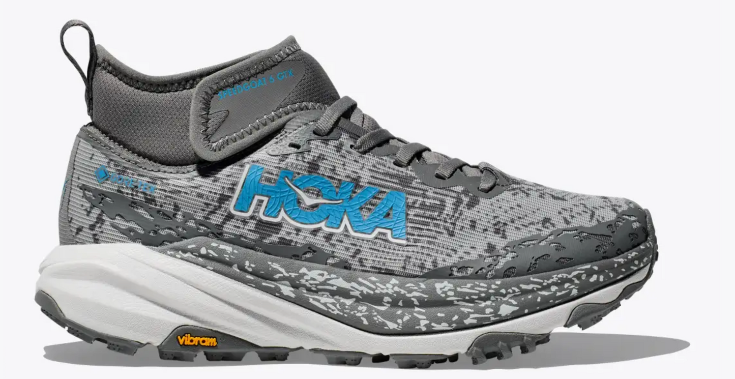 Women's Hoka Speedgoat 6 Mid GTX - Asteroid/Cosmic Grey