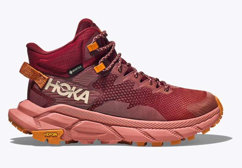 Women's Hoka Trail Code GTX - Hot Sauce/Earthenware