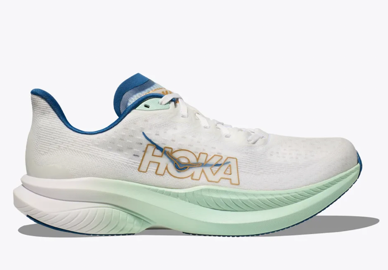 Men's Hoka Mach 6 (Clearance) - Frost / Gold