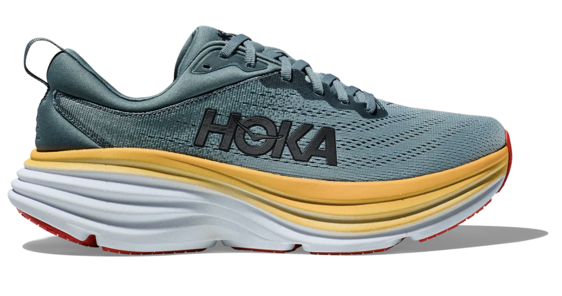 Men's Hoka Bondi 8 - Goblin Blue/Mountain Spring