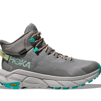 Men's Hoka Trail Code GTX - Galactic Grey / Electric Aqua