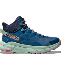 Women's Hoka Trail Code GTX - Foggy Night/Aqua Breeze