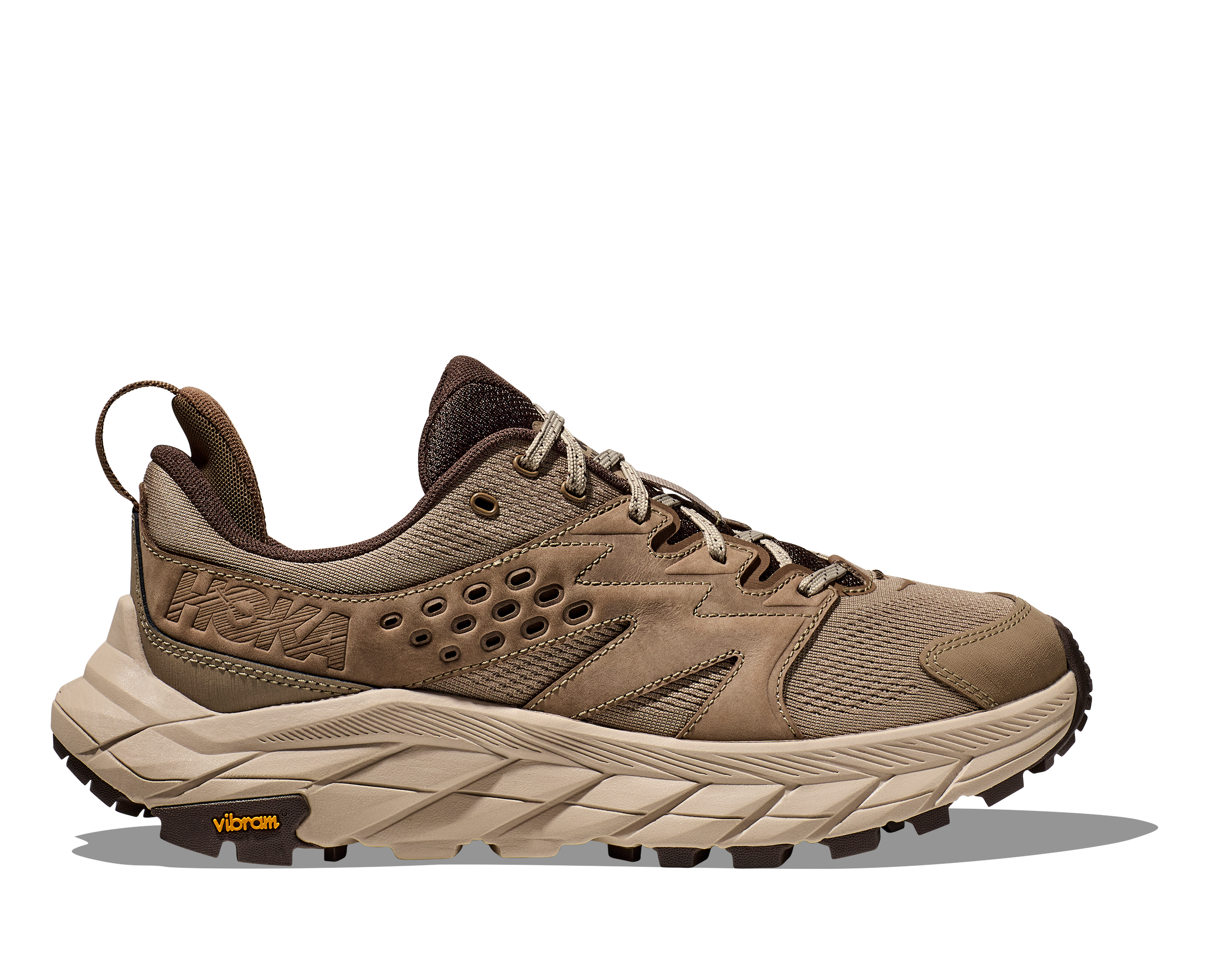 Men's Hoka Anacapa Breeze Low - Dune/Oxford Tan