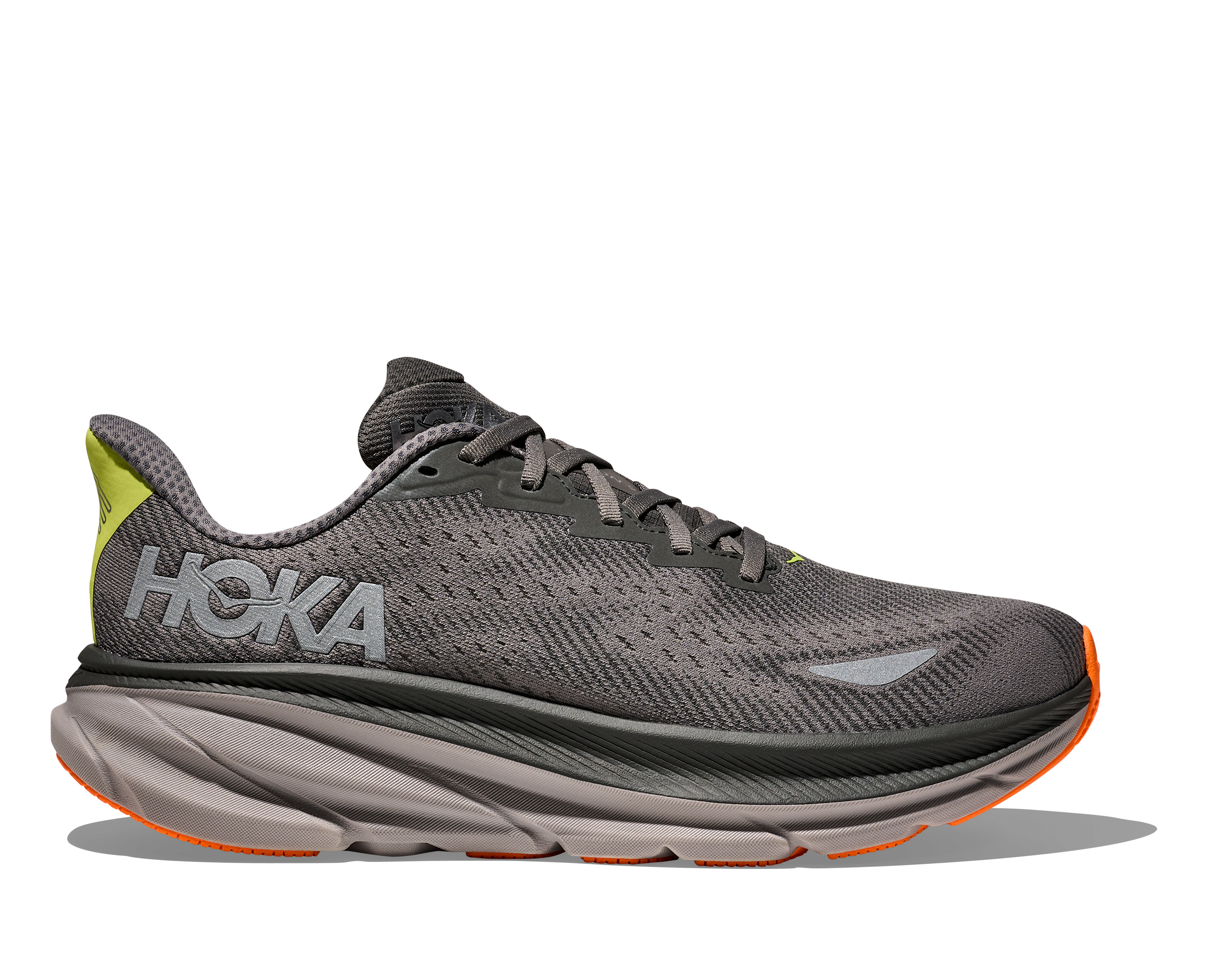 Men's Hoka Clifton 9 GTX - Asphalt Grey/Gravel