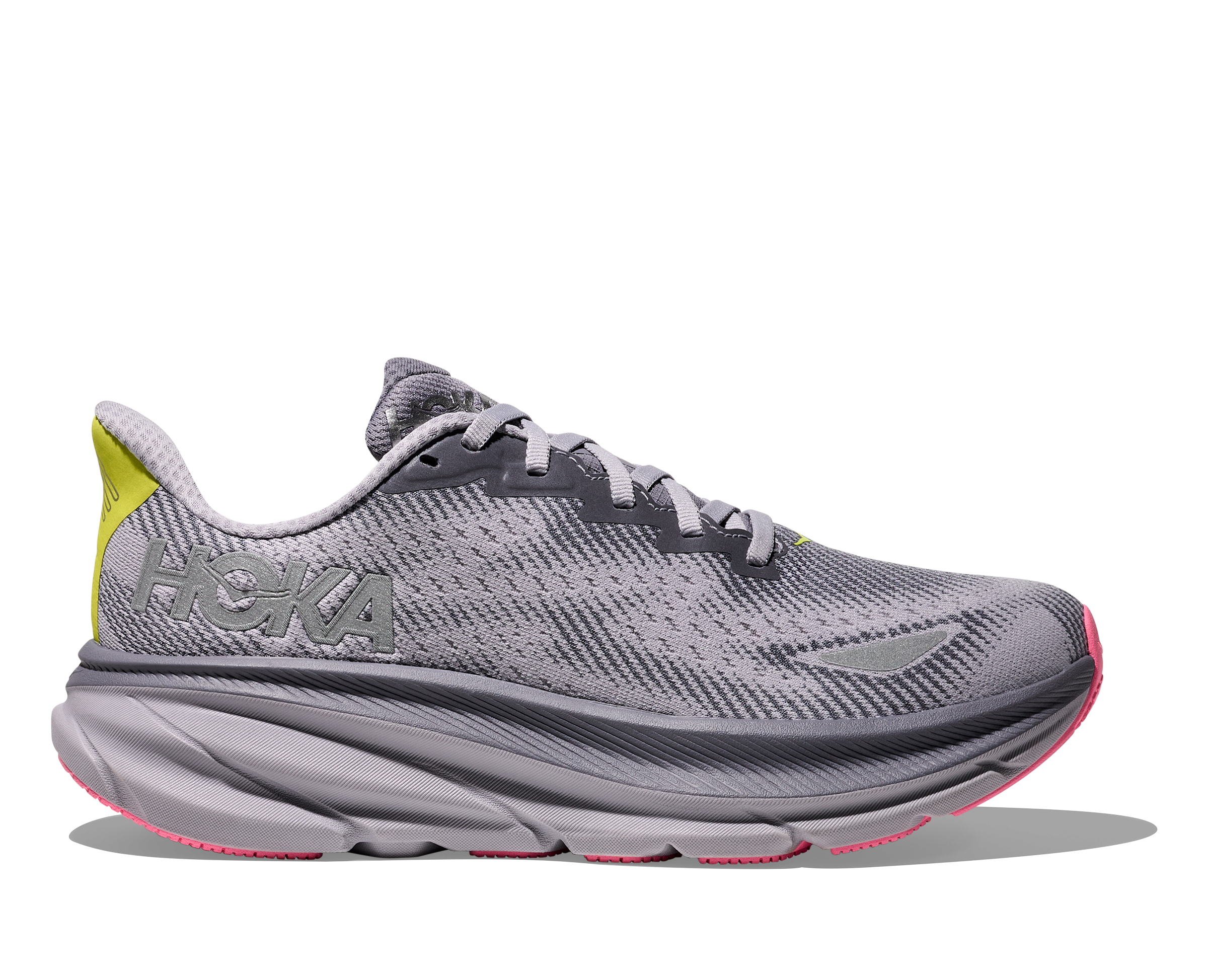 Women's Hoka Clifton 9 GTX - Grey Skies/Foggy Grey