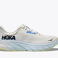 Men's Hoka Arahi 7 (Seasonal Colors) - Blanc de Blanc/Virtual Blue
