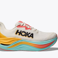 Women's Hoka Skyward X - Blanc de Blanc/Swim Day