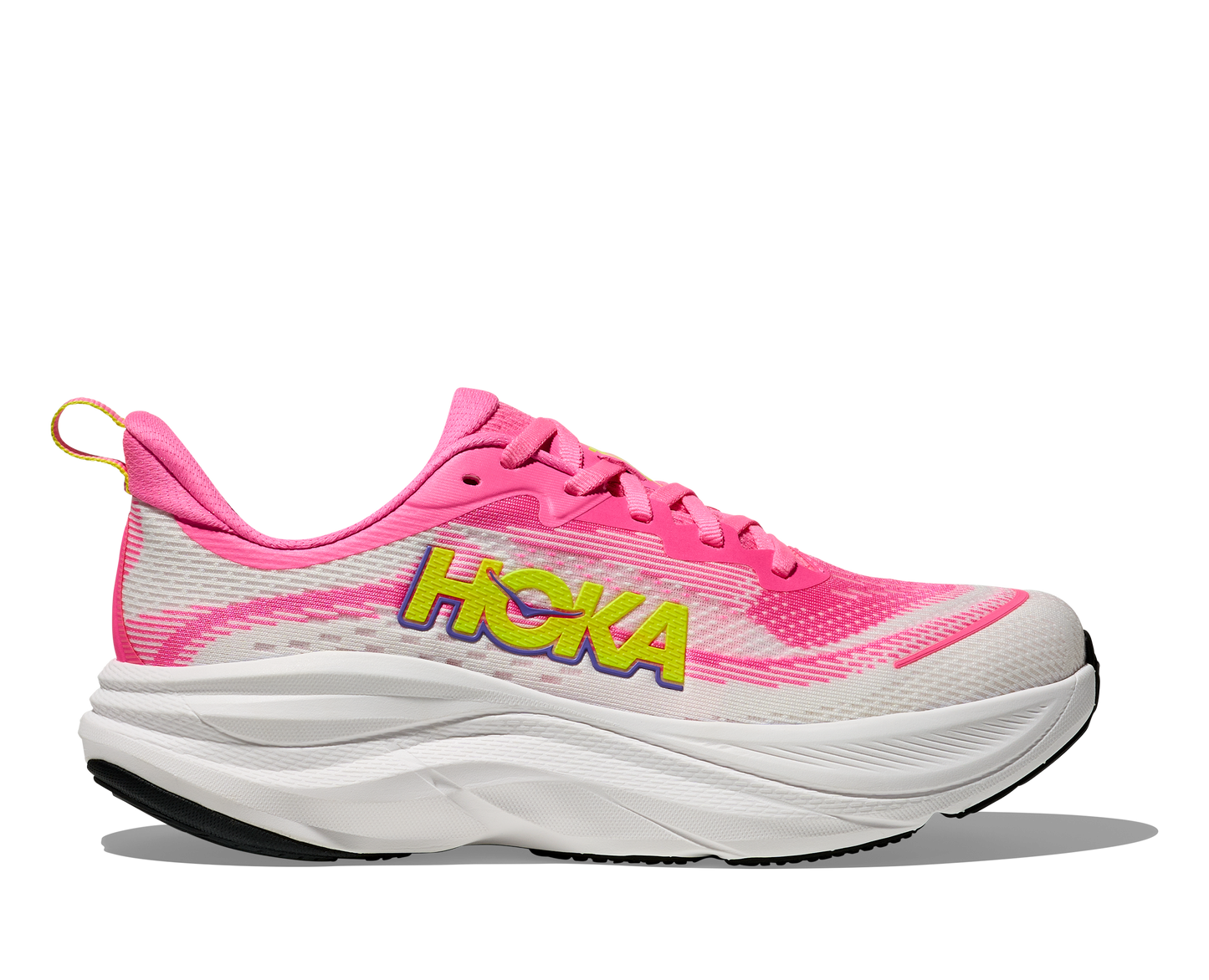 Women's Hoka Skyflow - Neon Rose/Neon Hoka Citrus