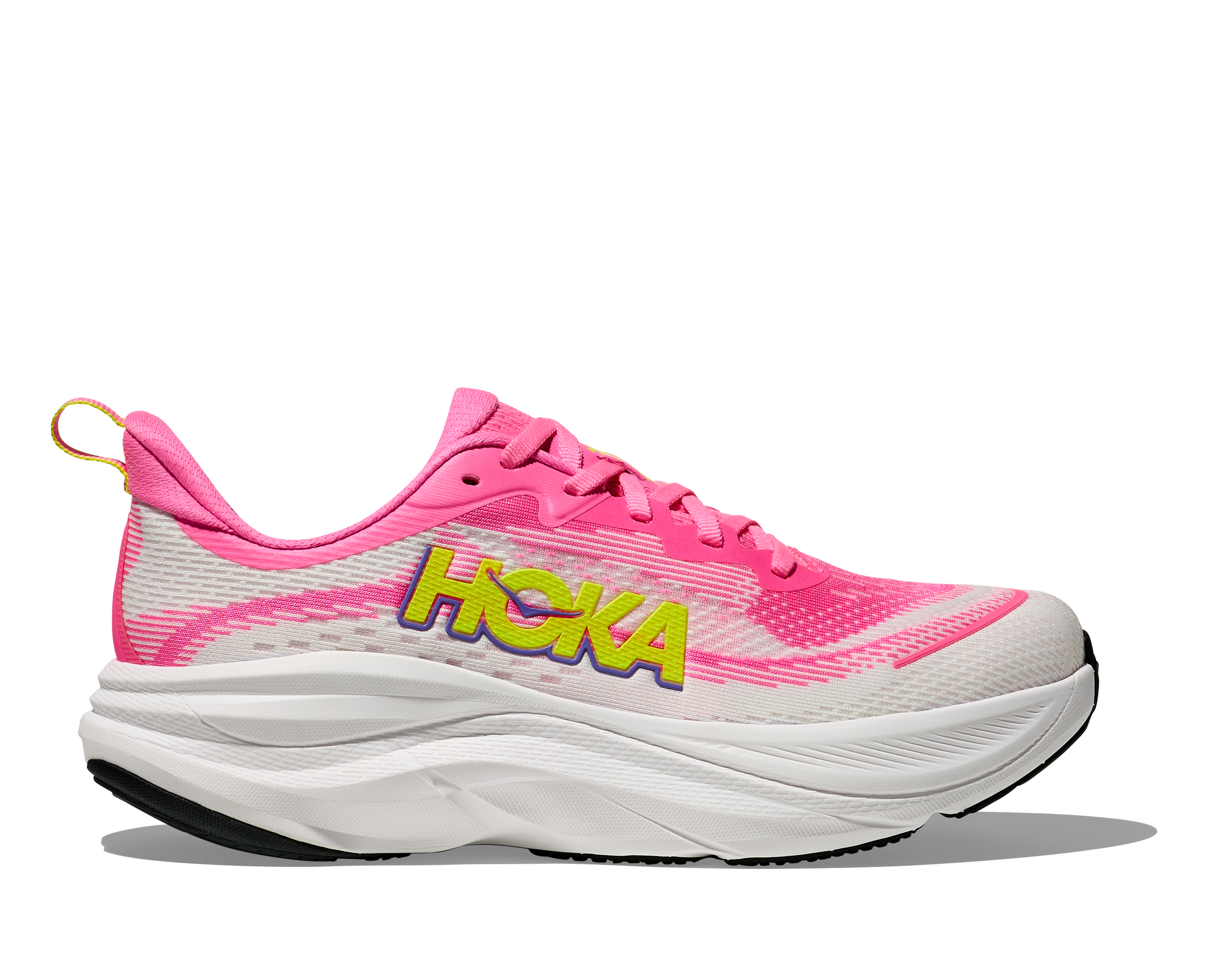 Women's Hoka Skyflow - Neon Rose/Neon Hoka Citrus