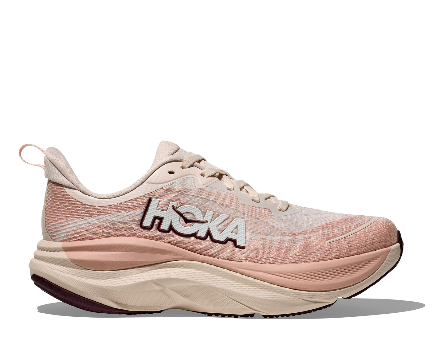Women's Hoka Skyflow - Rose Cream/Rose Latte