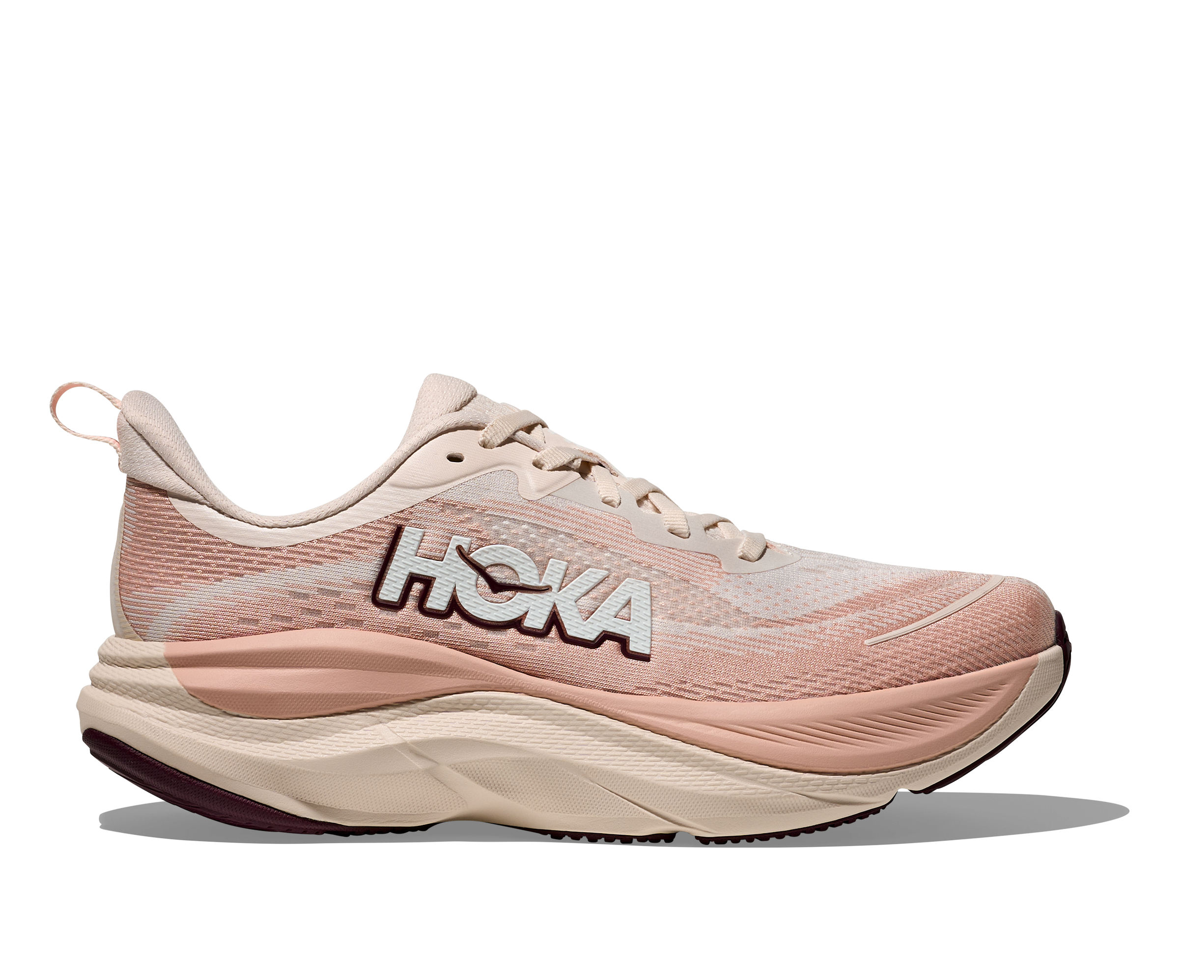 Women's Hoka Skyflow - Rose Cream/Rose Latte
