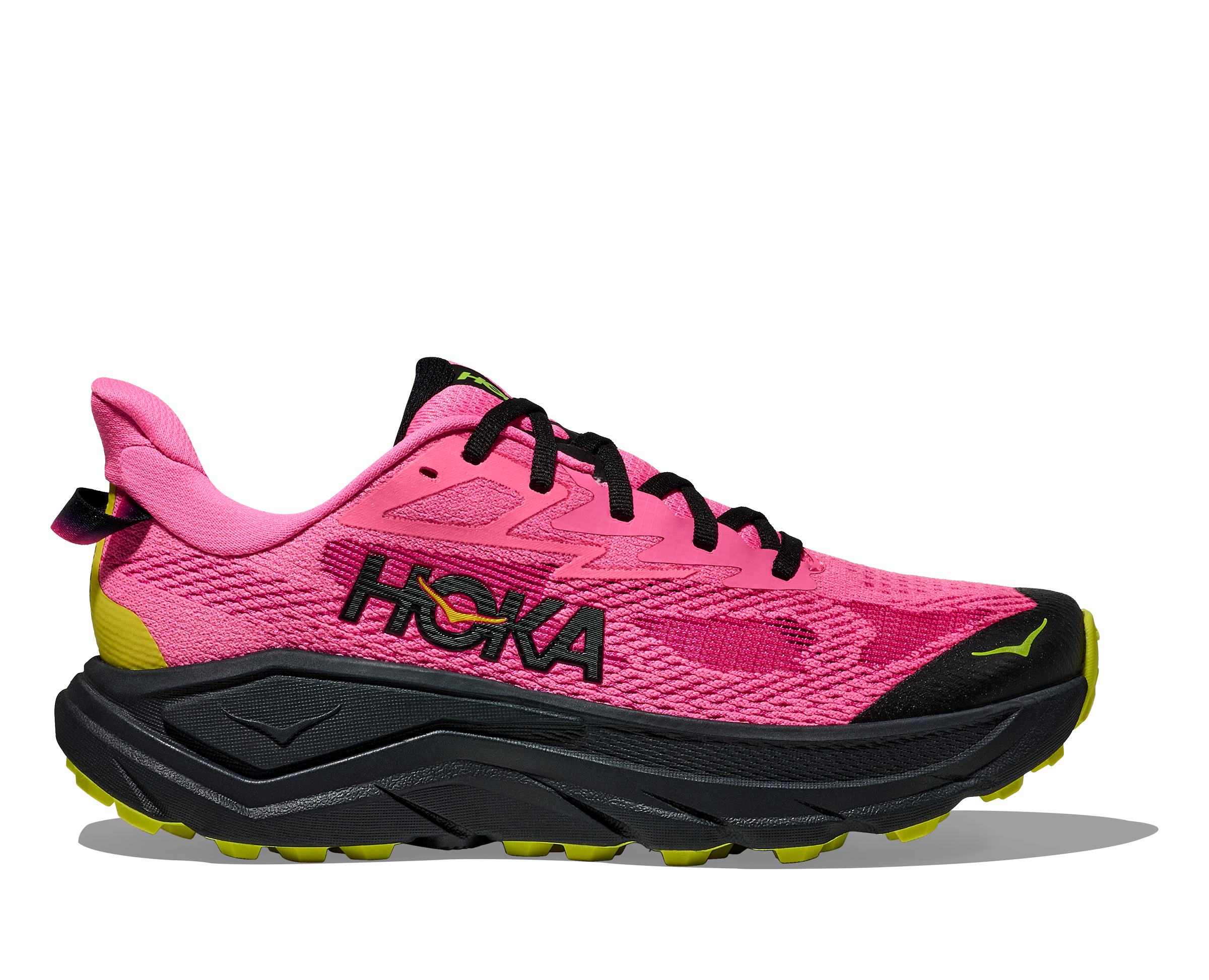 Women's Hoka Challenger 8 (Core Colors) - Neon Rose/Black
