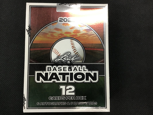 2025 Leaf Baseball Nation Hobby Box - Default Title