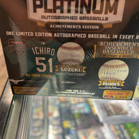 Platinum Autographed Baseball Achievements Edition - Default Title