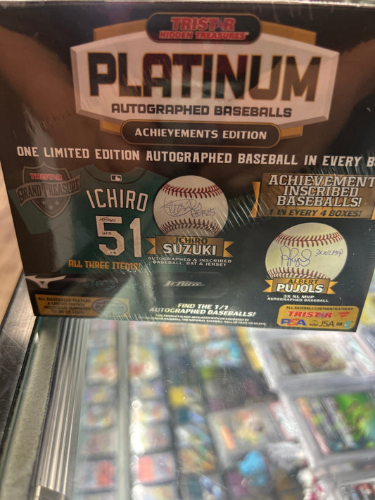 Platinum Autographed Baseball Achievements Edition - Default Title