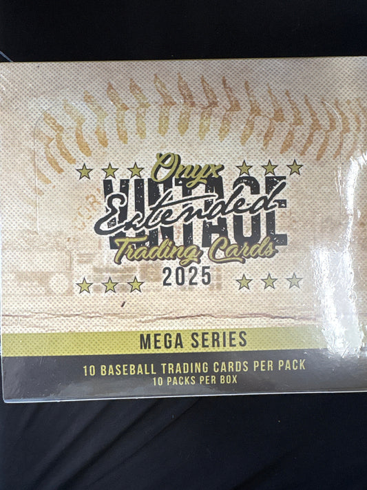 2025 MLB Onyx Vintage Extended Mega Series Hobby - Default Title