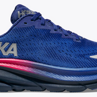 Women's Hoka Clifton 9 GTX - Dazzling Blue/Evening Sky