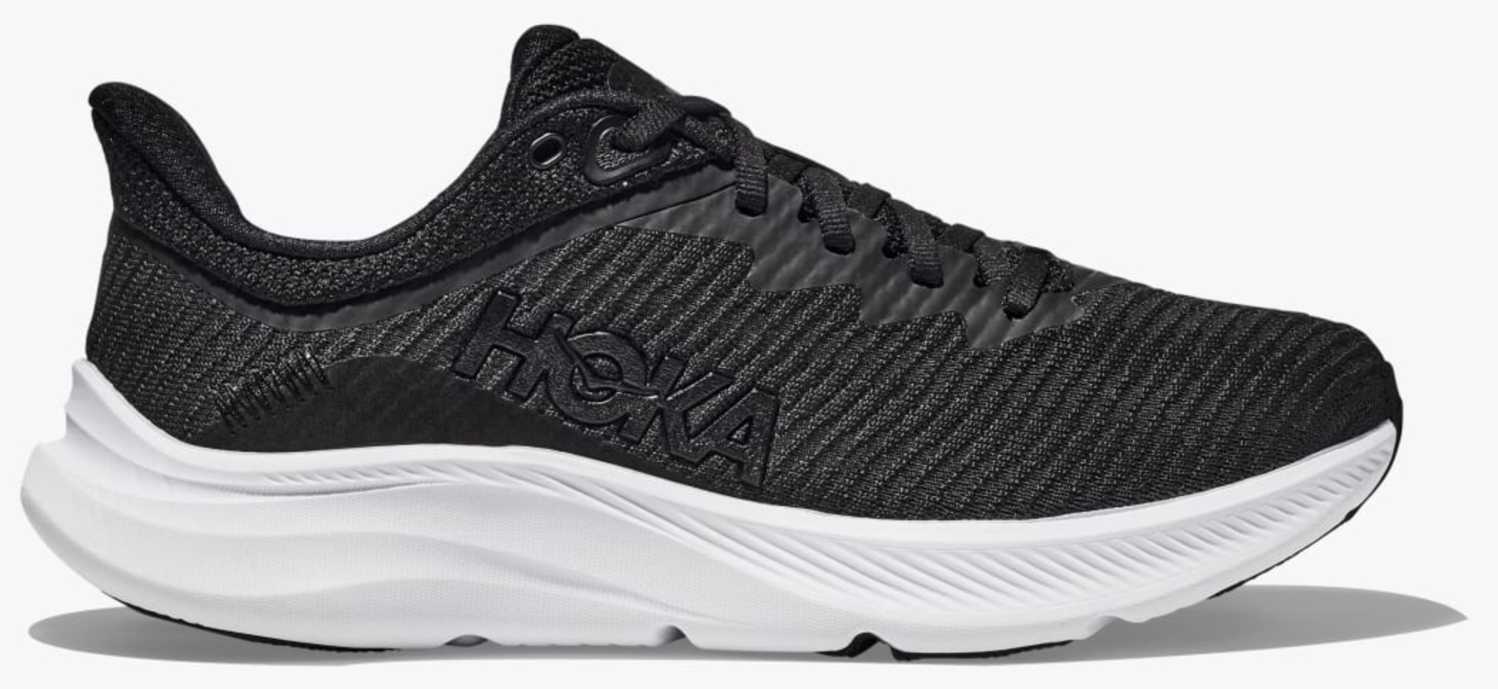 Women's Hoka Solimar (Core Colors) - Black/White