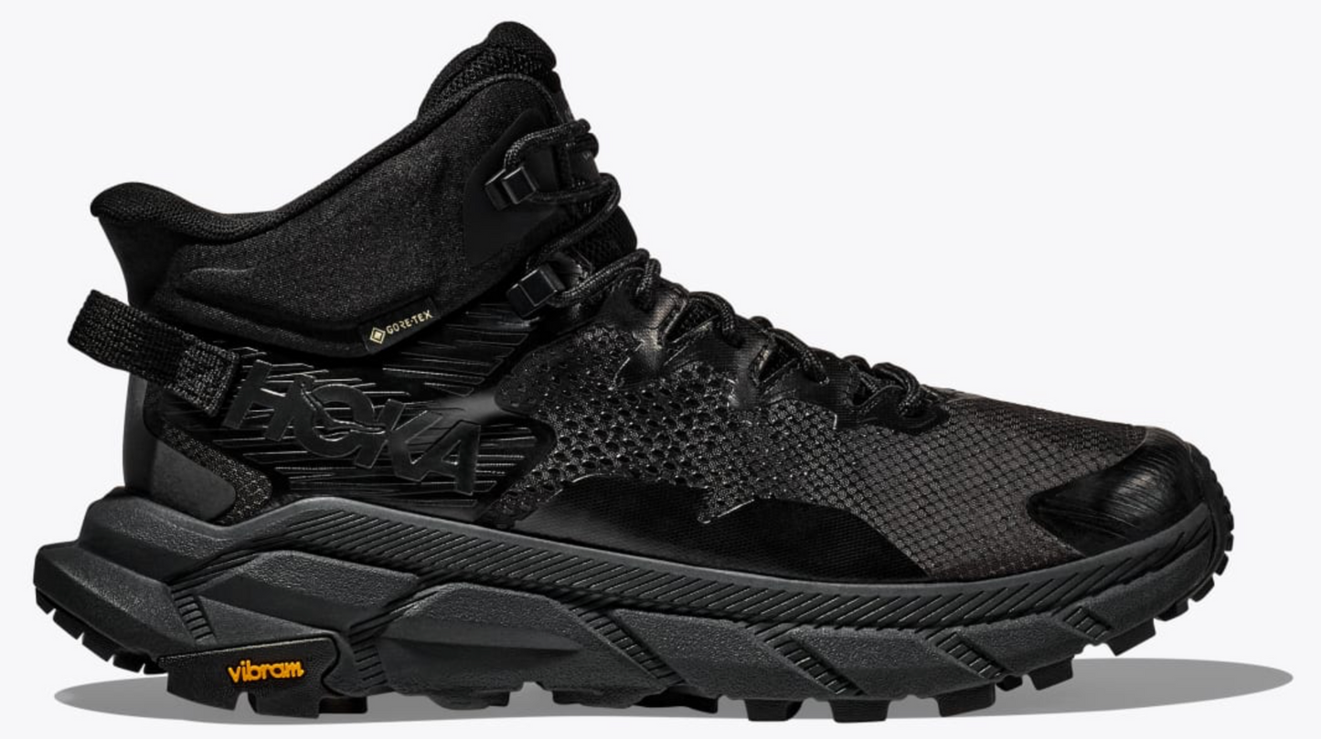 Men's Hoka Trail Code GTX - Black / Raven