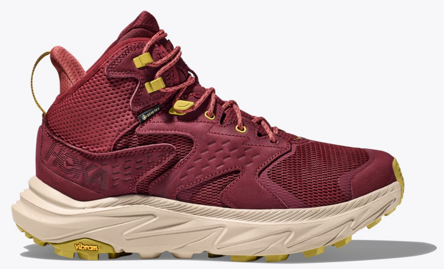 Men's Hoka Anacapa 2 Mid GTX - Cabernet / Oxford Tan