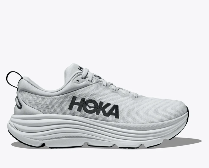 Men's Hoka Gaviota 5 (Clearance) - Nimbus Cloud/Steel Wool