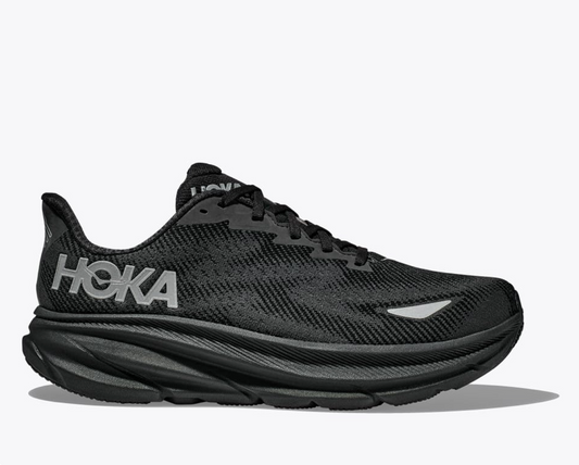 Men's Hoka Clifton 9 GTX - Black/Black