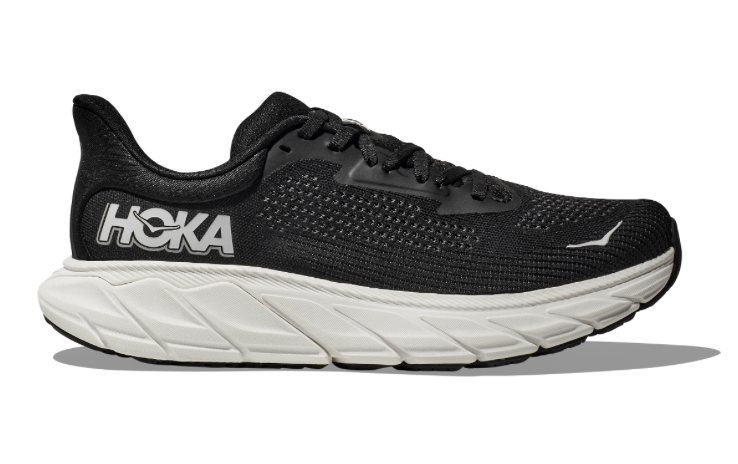 Men's Hoka Arahi 7 (Core Colors) - Black/White