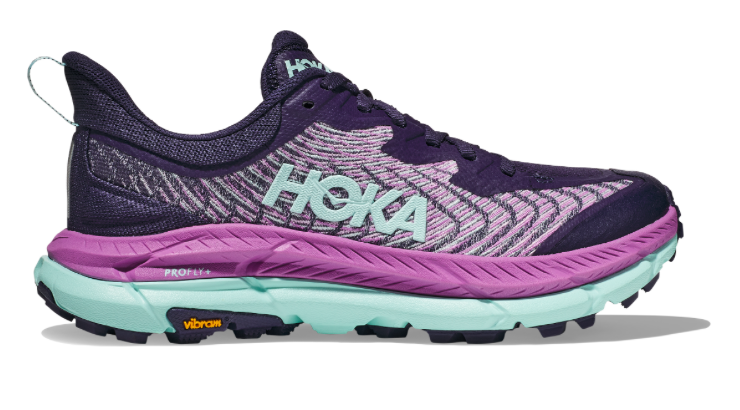Women's Hoka Mafate Speed 4 - Night Sky/Orchid Flower