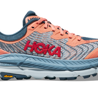 Women's Hoka Mafate Speed 4 - Papaya/Real Teal