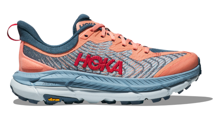 Women's Hoka Mafate Speed 4 - Papaya/Real Teal