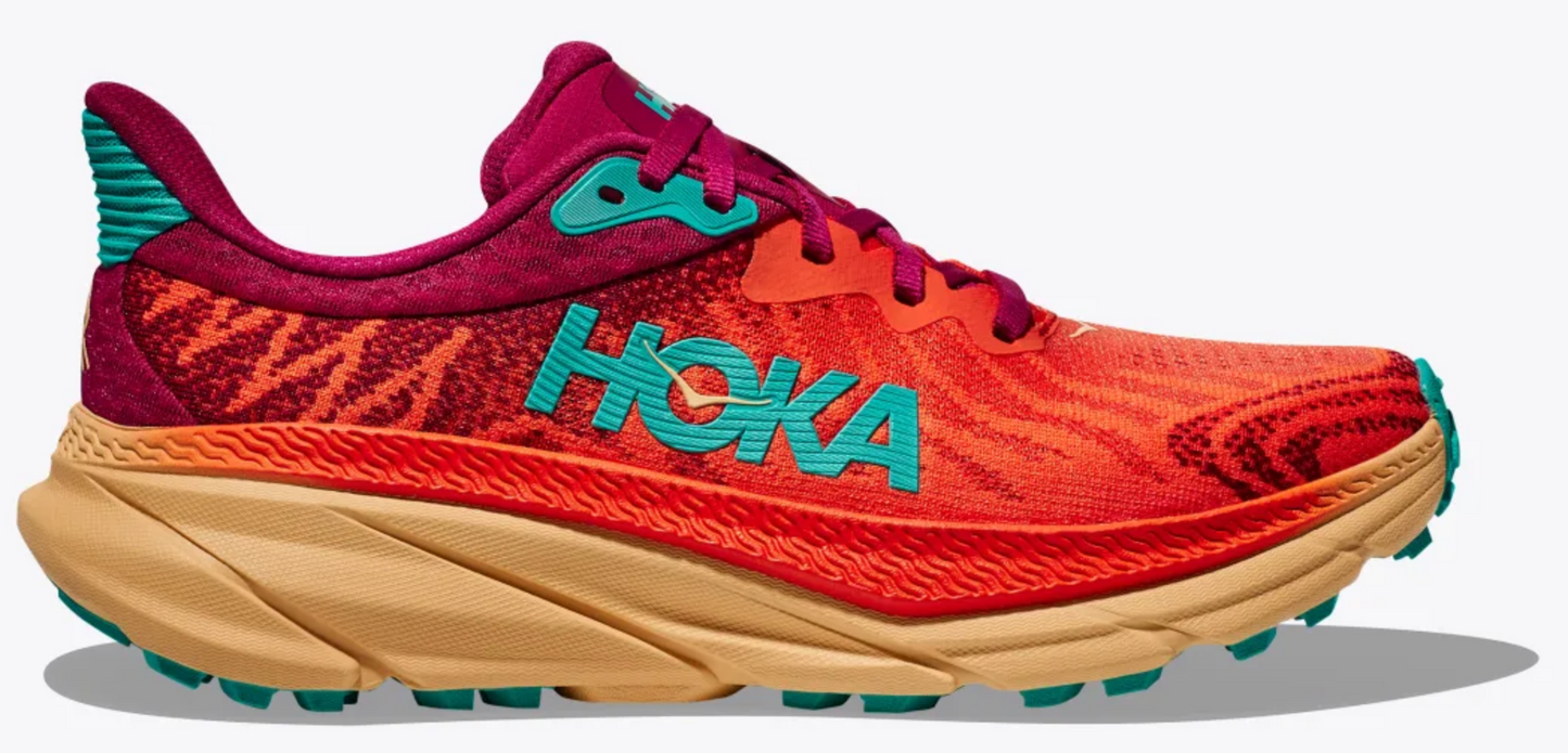 Women's Hoka Challenger ATR 7 (Seasonal) - Flame/Cherries Jubilee
