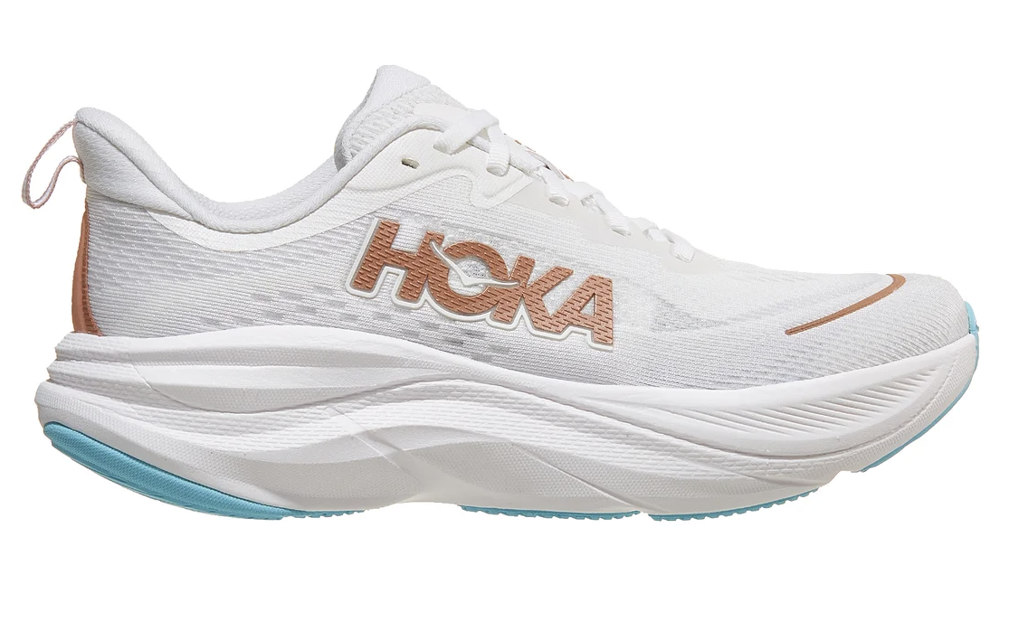Women's Hoka Skyflow - Frost/Rose Gold