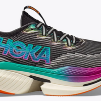 Unisex Hoka Cielo X1 - Black/Electric Sky Aqua