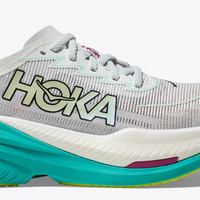 Women's Hoka Mach X 2 - Frost/Electric Aqua