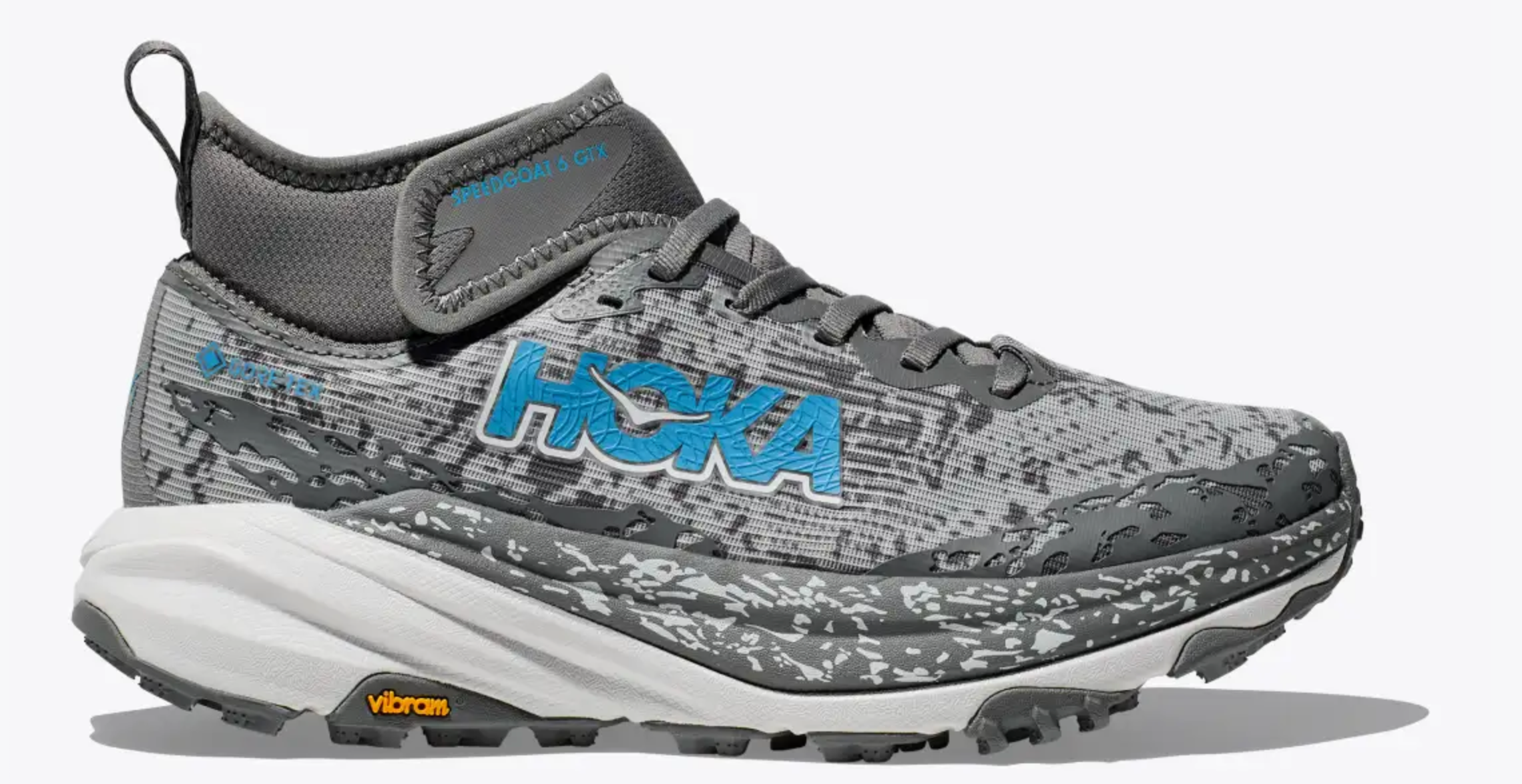 Women's Hoka Speedgoat 6 Mid GTX - Asteroid/Cosmic Grey