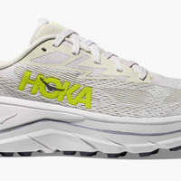 Women's Hoka Challenger 8 (Core Colors) - White/Neon Hoka Citrus