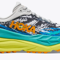 Men's Hoka Stinson 7 - White/Evening Primrose