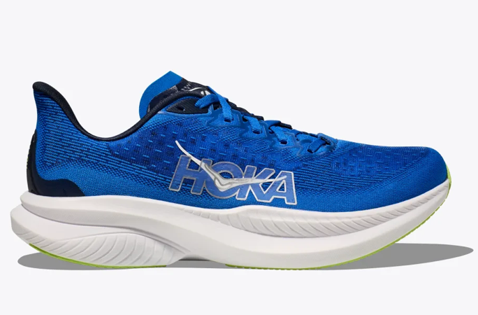 Men's Hoka Mach 6 (Clearance) - Electric Cobalt / Varsity Navy