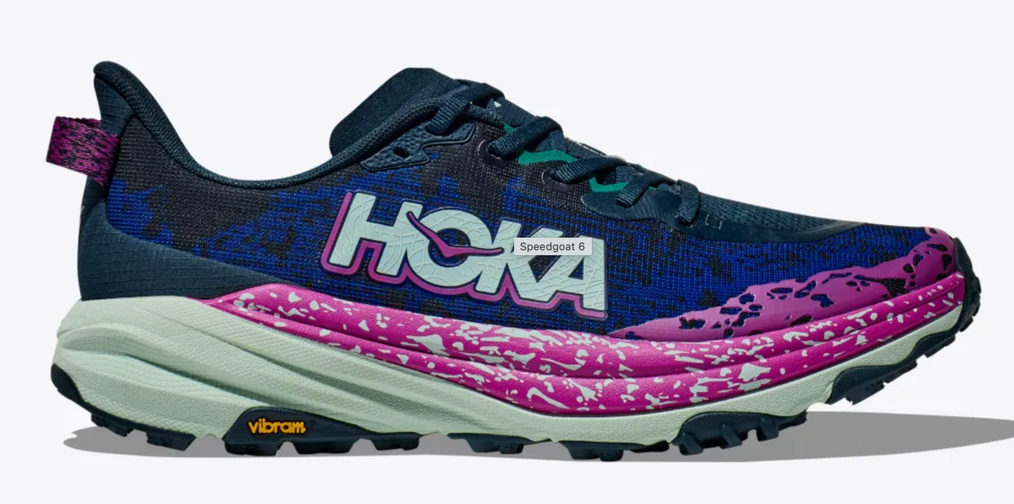Men’s Hoka Speedgoat 6 - Stormy Skies/ Aqua Breeze