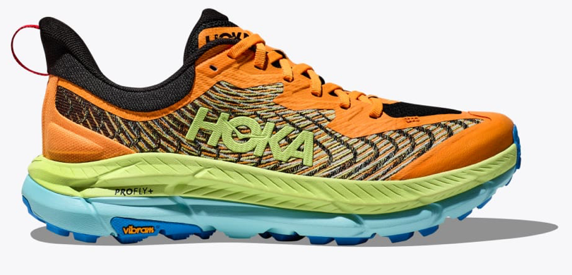 Men's Hoka Mafate Speed 4 - Solar Flare/Lettuce