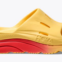 All Gender Hoka Ora 3 Recovery Slide (Seasonal Colors) - Poppy/Cerise
