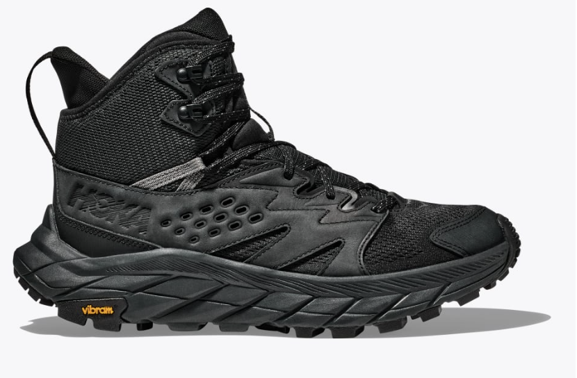 Men's Hoka Anacapa Breeze Mid - Black/Black